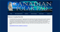 Desktop Screenshot of canadianpolarpad.com